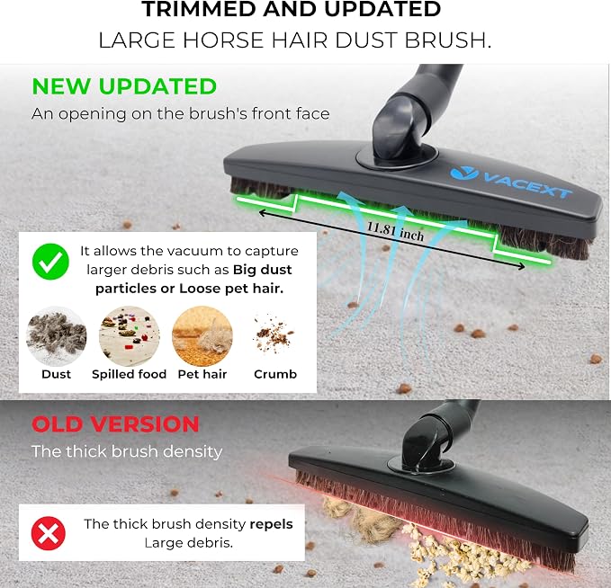 for Shop Vac Upgraded Vacuum Brush Attachment - Image 3