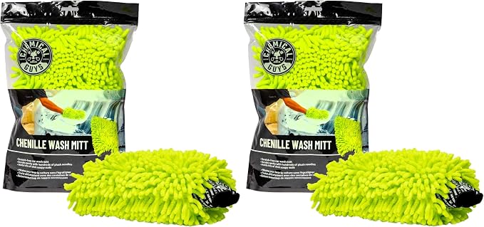Chemical Guys MIC493 Chenille Premium Scratch-Free Microfiber Wash Mitt by ChemicalGuys