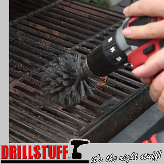 Ultra Stiff Black Mini Original BBQ Grill Brush - Image 2