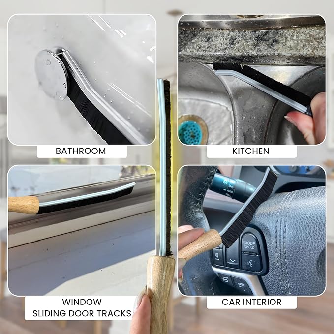 Hard Bristle Crevice Cleaning Brush - Image 5