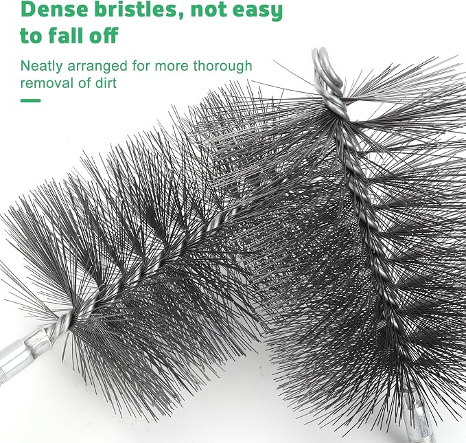 4" Chimney Steel Cleaning Brush - Image 4
