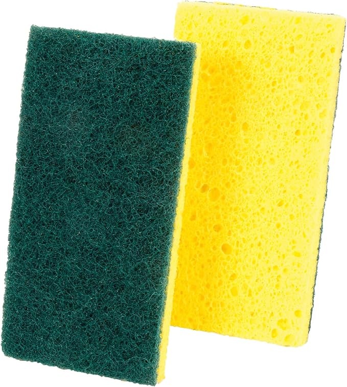 Global Industrial Heavy Duty Scrub Sponge, 3.25" x 6.25", Case of 20 Sponges - Image 3