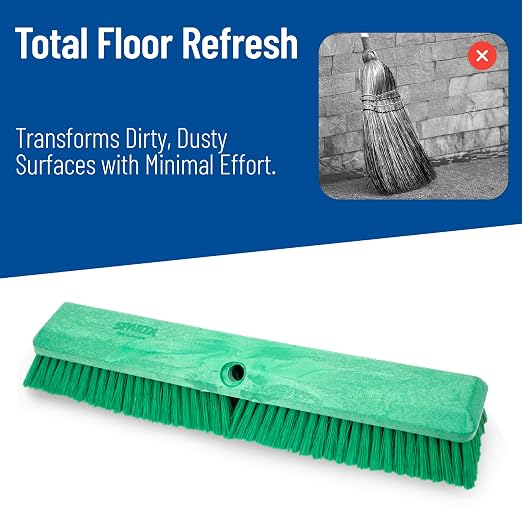 SPARTA 41890EC09 Omni Sweep Plastic Push Broom Head, Heavy Duty, Industrial - Image 7