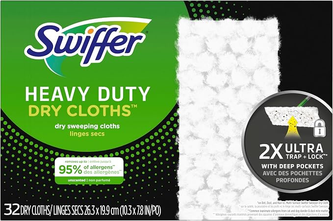 Swiffer Sweeper Heavy Duty Dry Multi-Surface Cloth Refills by Swiffer