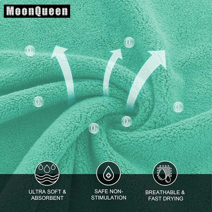 MOONQUEEN Ultra Soft Premium Washcloths Set - Image 2