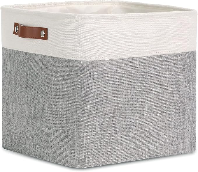 DULLEMELO Cube Basket for Storage, Collapsible Fabric Cube for Organizing by DULLEMELO