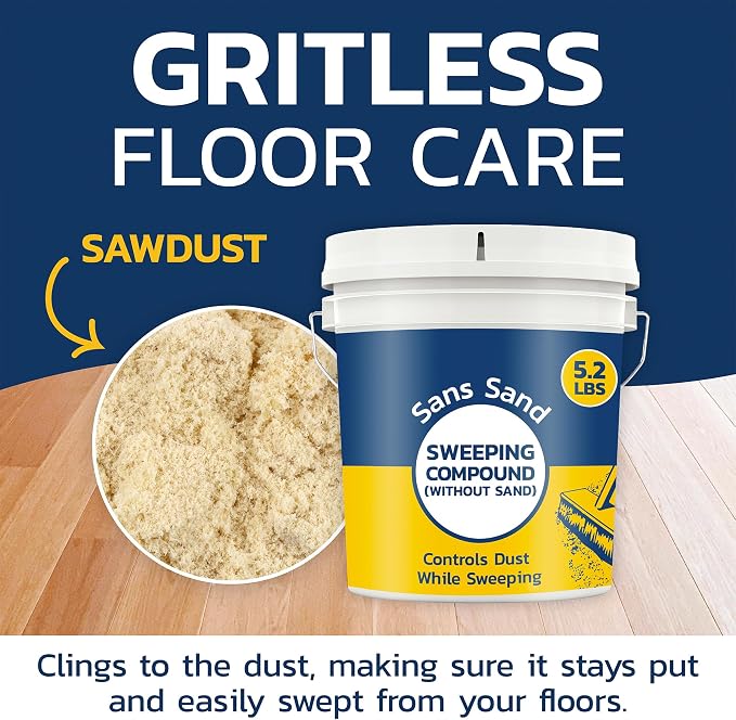 Sans Sand Gritless Sweeping Compound Without Sand – Effective Dust Control - Image 4