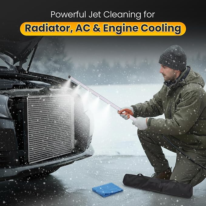 Radiator Cleaning Wand 40" – High Pressure Washer Extension Tool Kit - Image 6