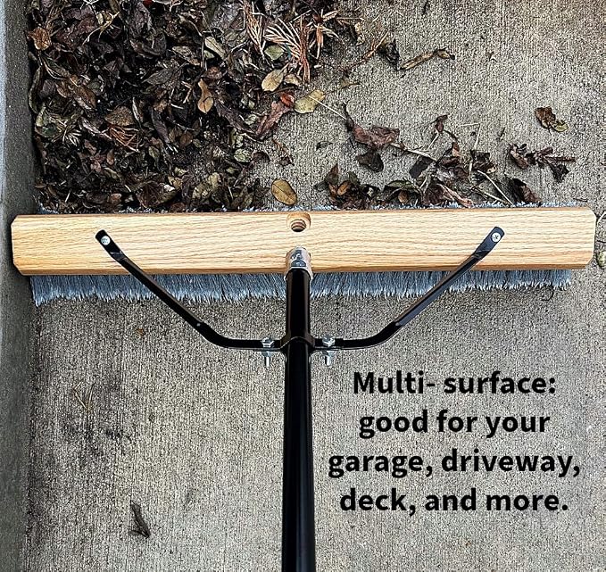 Pbma24004-2 Heavy Duty 24" Multi-Surface Push Broom - Image 8