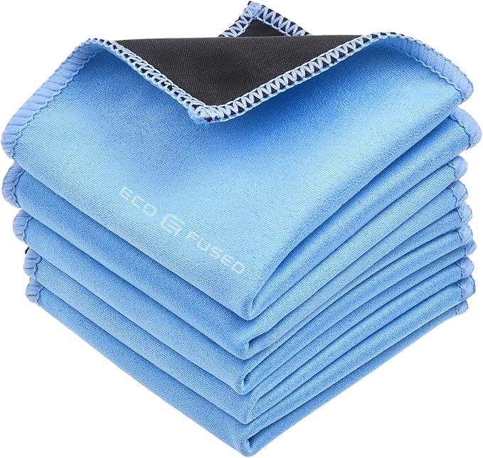 Eco-Fused Microfiber Cleaning Cloths by Eco-Fused