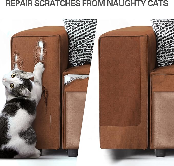 Azobur Velvet Repair Patch, Self-Adhesive Flannel Fabric Patch, Microfiber - Image 7