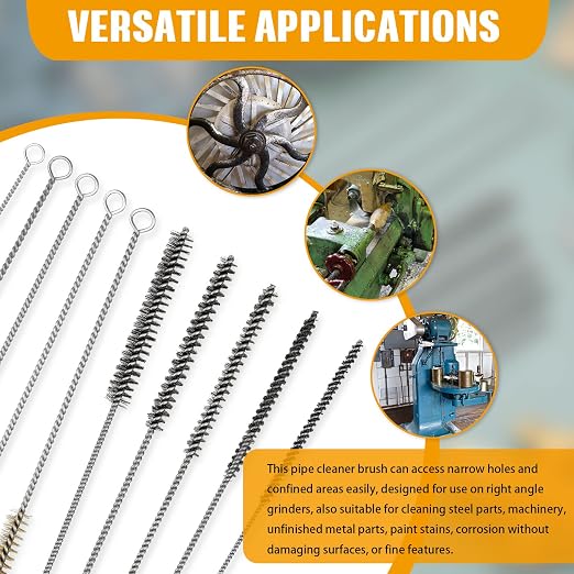 10 Pieces Wire Tube Brushes Bulk - Image 6