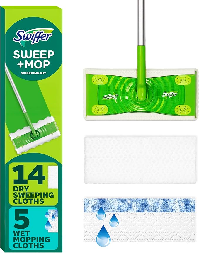 Swiffer Sweeper 2-in-1 Mops for Floor Cleaning, Dry and Wet Multi Surface Floor by Swiffer