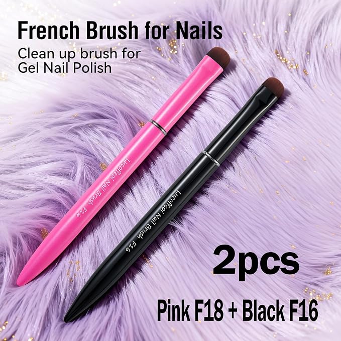 Clean Up Brush, Acrylic Nails - Image 2