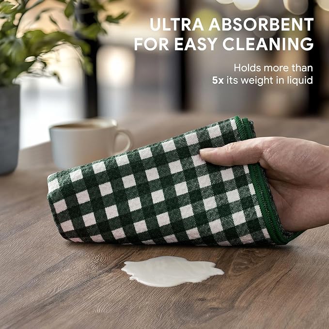 RECYCO Waffle Kitchen Towel Set of 2 - Image 3