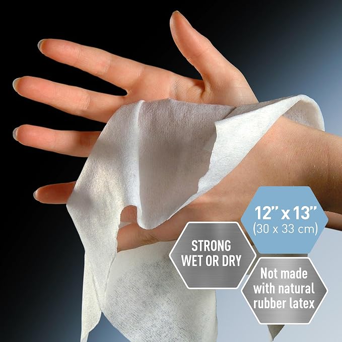 MED PRIDE Premium Spunlace Towels, Ultra Soft & Durable, Disposable - Image 4