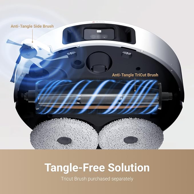 dreame L40 Ultra Robot Vacuum Self Emptying, 000Pa Suction Robot Vacuum and Mop - Image 6