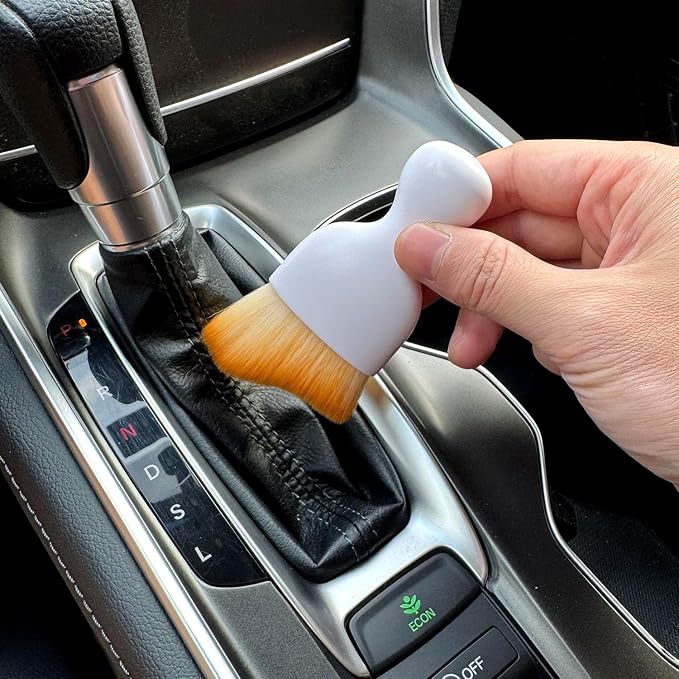 Car Detailing Brush, Soft Bristle Cleaning Brush, Scratch-Free Auto Duster Tool - Image 9