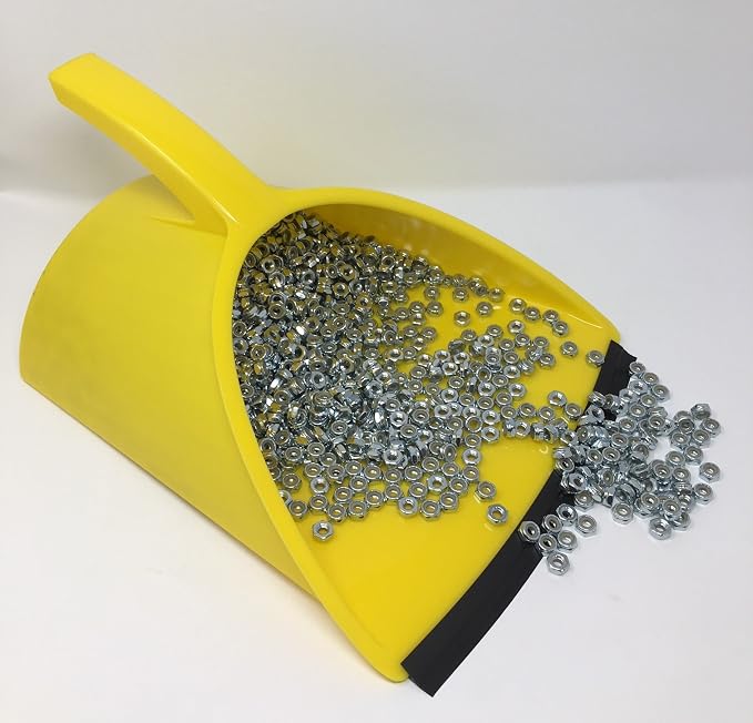Handy Pan - Yellow - Large Capacity Heavy Duty Dust Pan | Made in USA! Great - Image 3