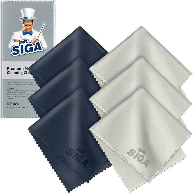 MR.SIGA Premium Microfiber Cleaning Cloths by MRSIGA