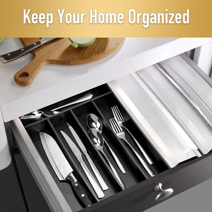 Bamboo Silverware Holder - Image 5