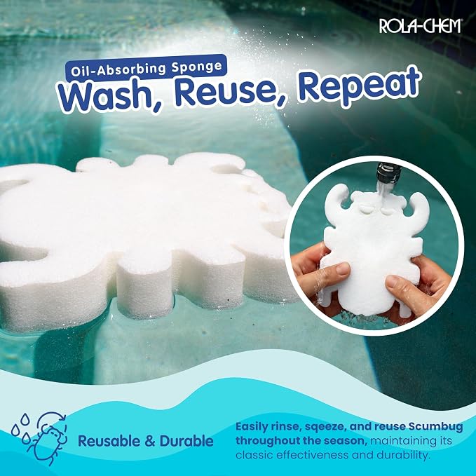 2 Pack Scumbug Hot Tub Scum Absorber – The Original, Highest Rated Scum - Image 5