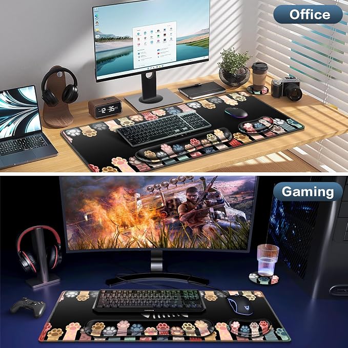 Desk Mat, Large Gaming Mouse Pad - Image 7