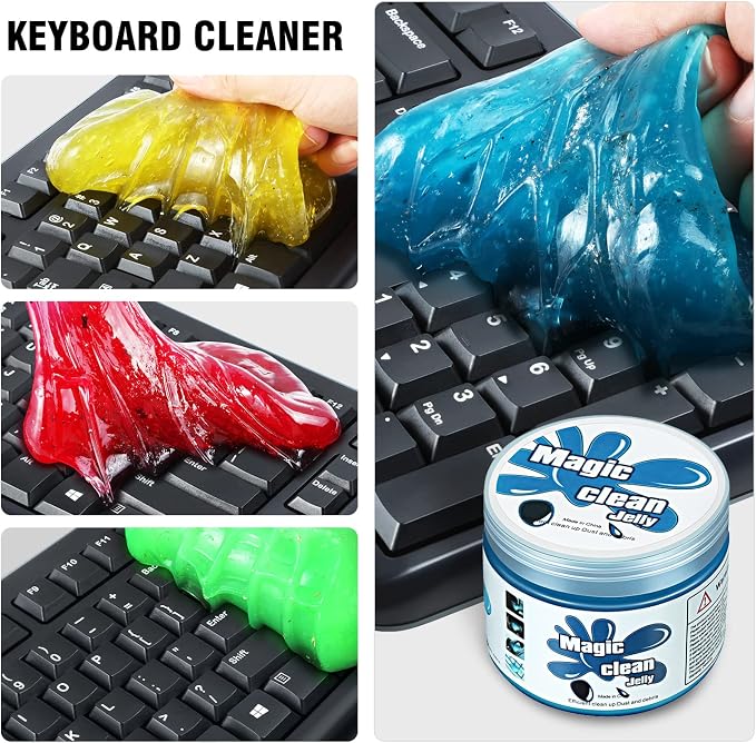 DNA MOTORING 4 Pack Car Cleaning Gels Auto Detailing Tools Cleaning Putty Car - Image 4