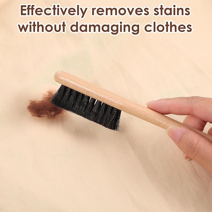 3 Pcs Laundry Stain Brush Wood Laundry Brush - Image 5