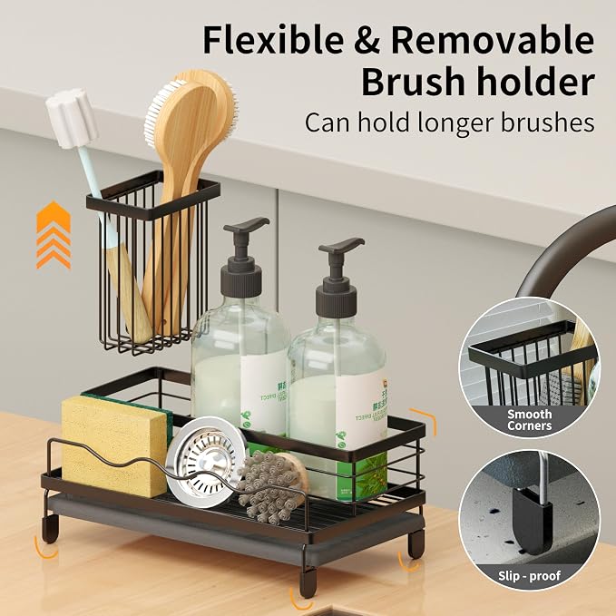 Sink Caddy, Kitchen Sink Organizer - Image 5