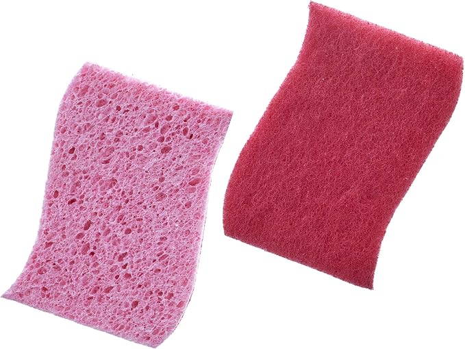 Kitchen Sponges for Washing Dishes, Non-Scratch Cellulose Dish Scrub Sponges - Image 4