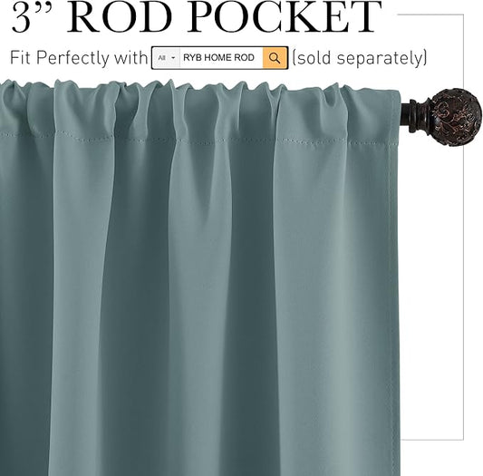 RYB HOME RV Curtains Blackout - Image 2