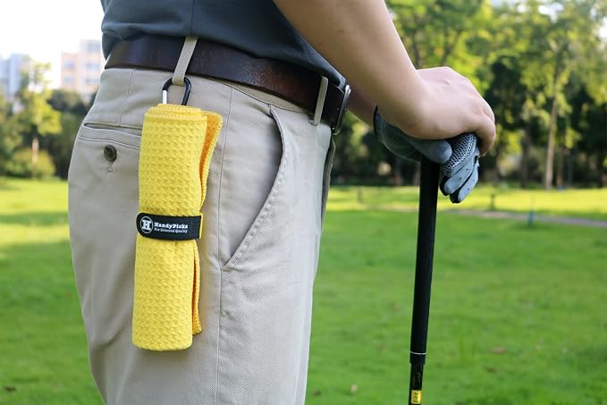 Handy Picks Microfiber Golf Towel - Image 3