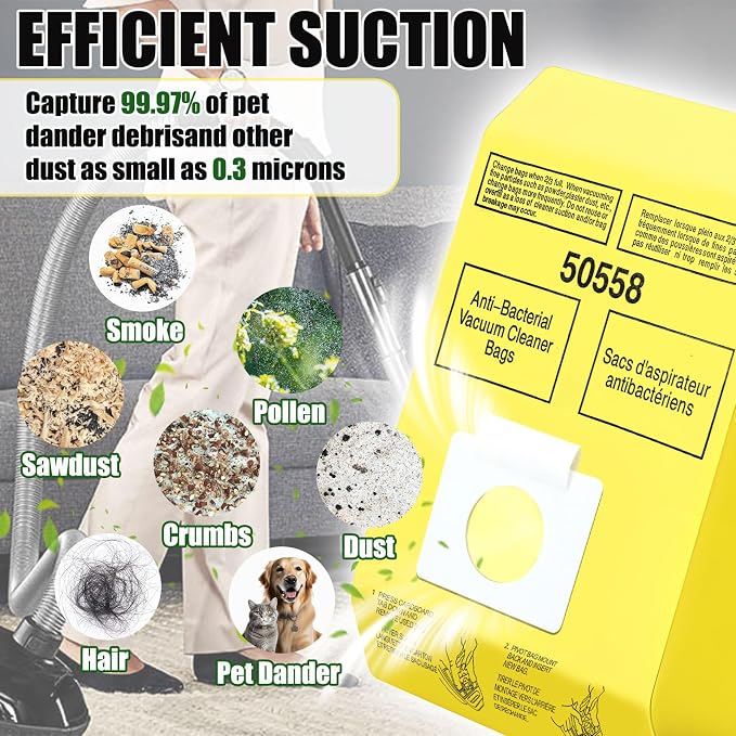 30 Pack Vacuum Cleaner Bags Fit - Image 6