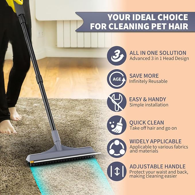 Carpet Rake for Pet Hair Removal - Image 7