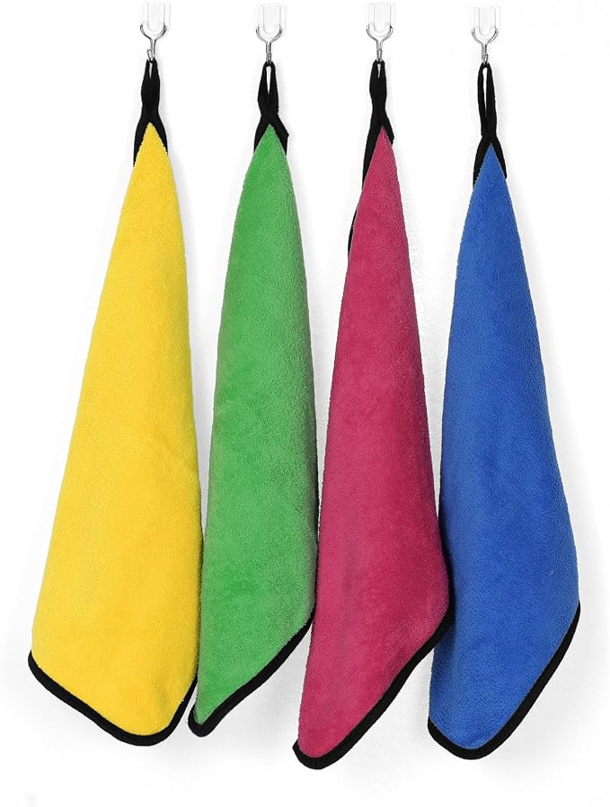 uxcell Car Cleaning Cloths, 8 Pack Soft Premium Microfiber Towels - Image 7