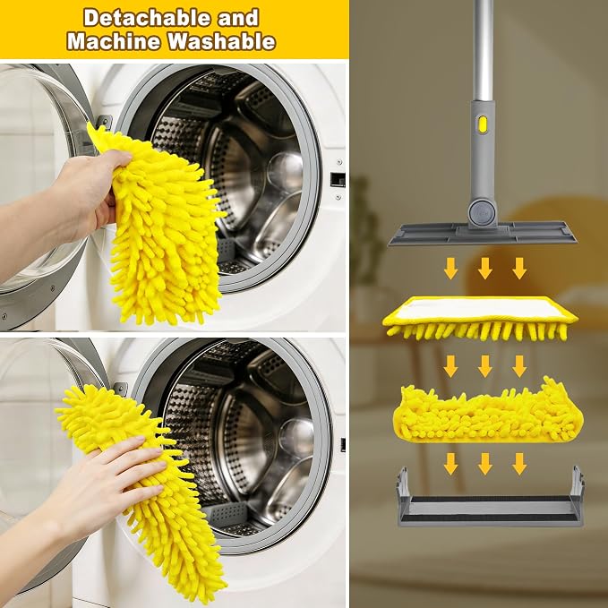 JEHONN 77” Ceiling Fan Cleaner Duster - Image 7