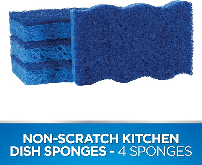 Dawn Non-Scratch Kitchen Dish Sponges - Image 2