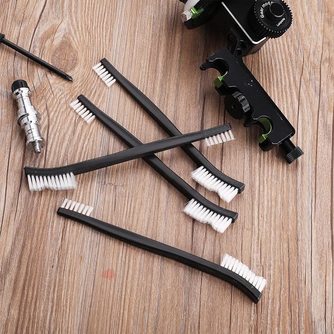 Double-Ended Nylon Cleaning Brushes, Plastic Handles - Image 7