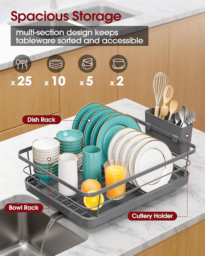 Stainless Steel Dish Drying Rack - Image 2