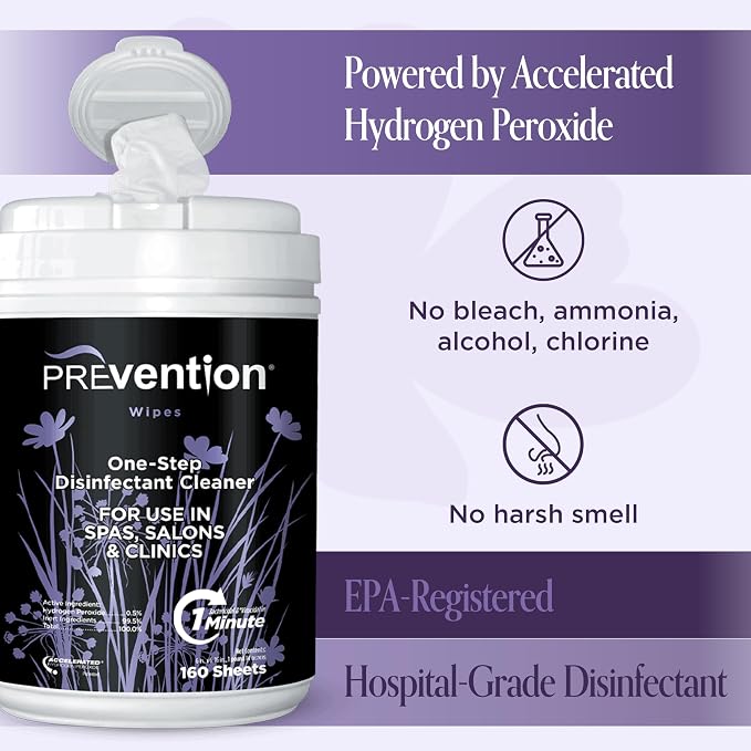 Prevention Wipes – Multi-Surface Cleaning Wipes – Canister - Image 5