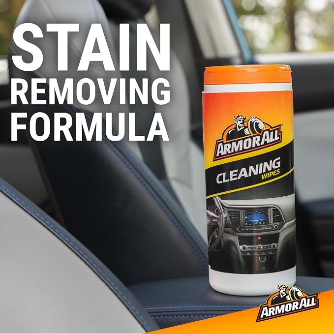 Armor All Interior Car Cleaning Wipes, Powerful Cleaning - Image 5