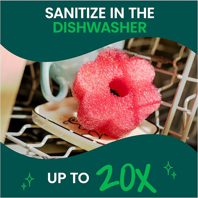 Scotch-Brite Flex Scrub, Non-Scratch Dish Sponge - Image 6
