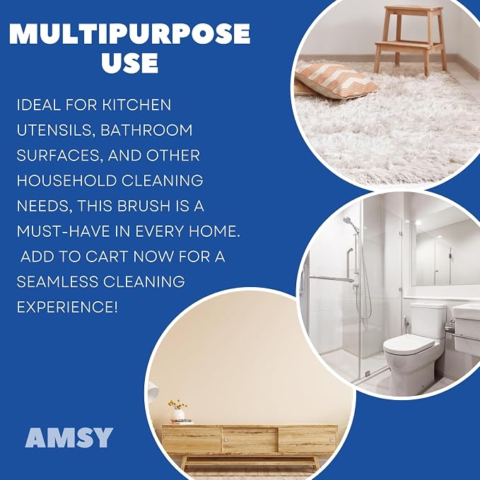AMSY 2-in-1 Multipurpose Cleaning Brush - Image 6