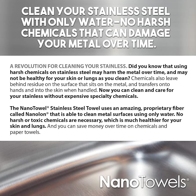 Stainless Steel Cleaner | The Amazing Chemical Free Stainless Steel Cleaning - Image 5