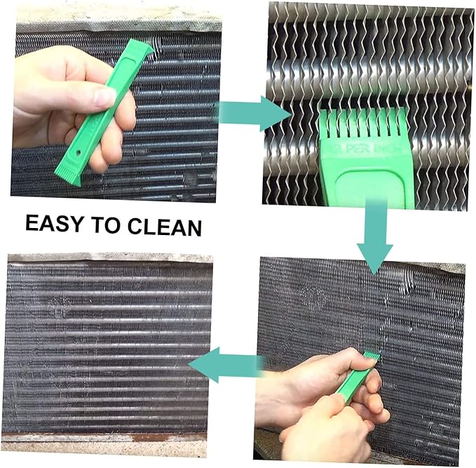 12pcs Air Conditioner Fin Combs Multi Fin Cleaning Brush - Image 5