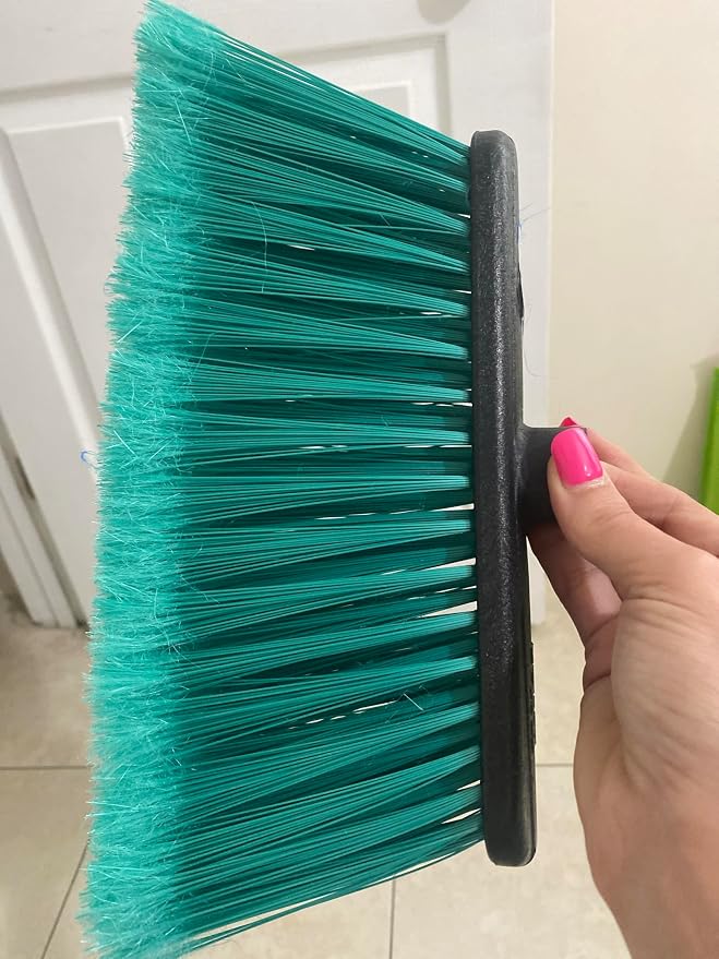 LUZIA Green 14" Premium Broom Head – Long Flagged Bristles – Gentle Deep Sweep - Image 8