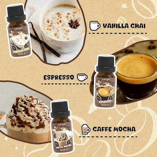 Coffee Fragrance Oils Set, Essential Oil - Image 2
