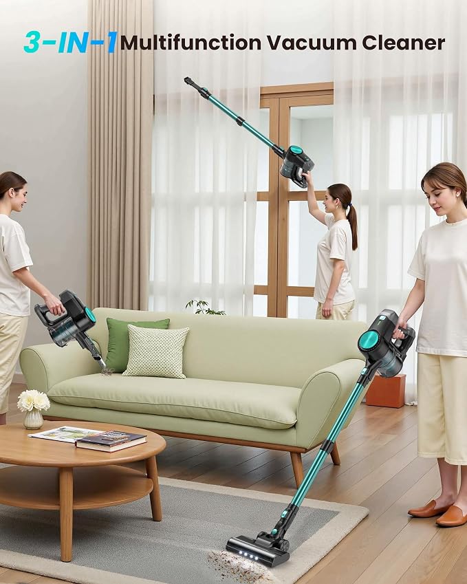 N3T Cordless Vacuum Cleaner, Wireless Stick Vacuum - Image 2