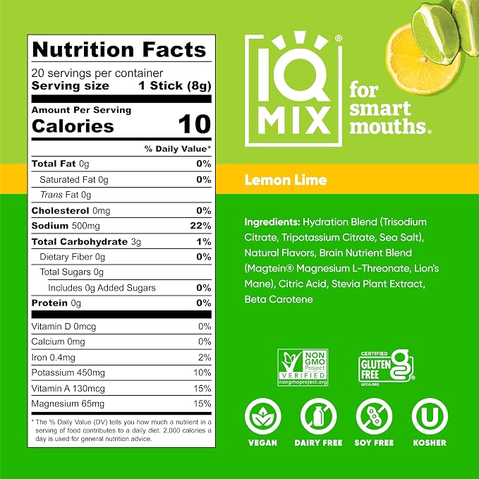 IQMIX Hydration Electrolyte Powder – 4-in-1 Formula - Image 3